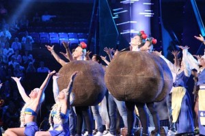 You can't get meatballs this size at IKEA.