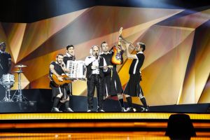 It's also entertaining to wonder what's under those kilts.