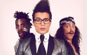 It's not hard to tell which one of them wants the moustache...